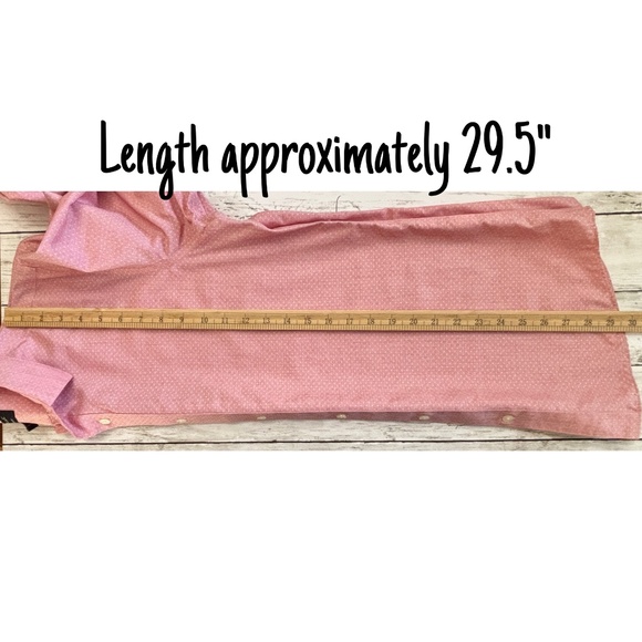 Banana Republic Men’s Standard Fit Non-Iron Pink Dress Shirt (Size M) - Picture 11 of 11